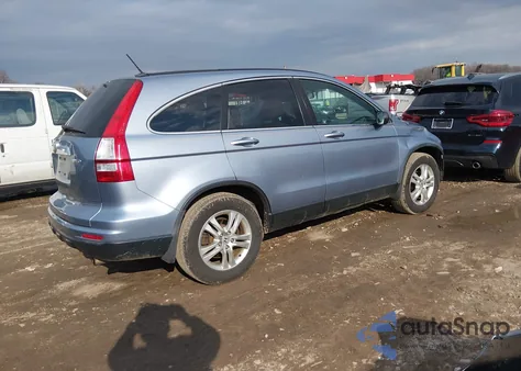2010 Honda Cr-V Ex-L from USA, damaged, VIN 5J6RE4H70AL064874